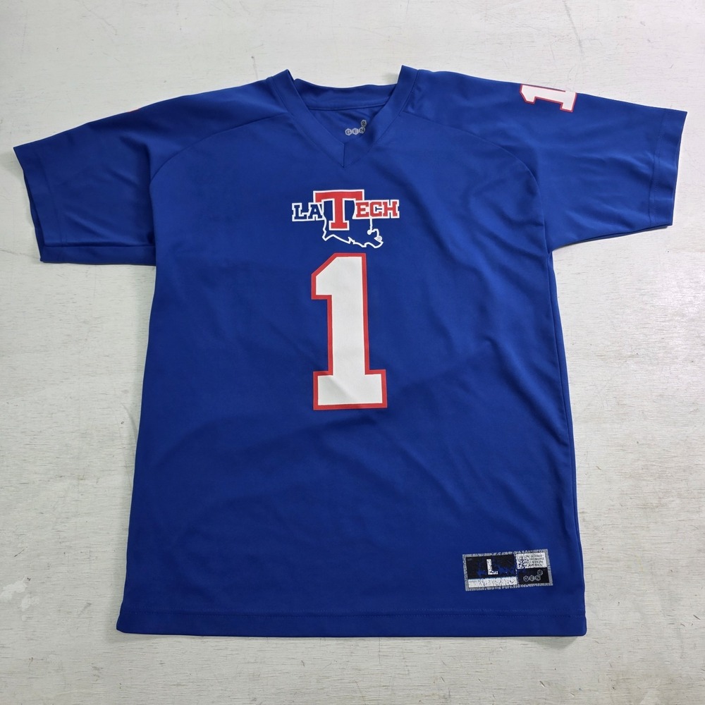 Louisiana LA Tech Bulldogs NCAA Collegiate Football Gen 2 Jersey Youth‎ L 14/16